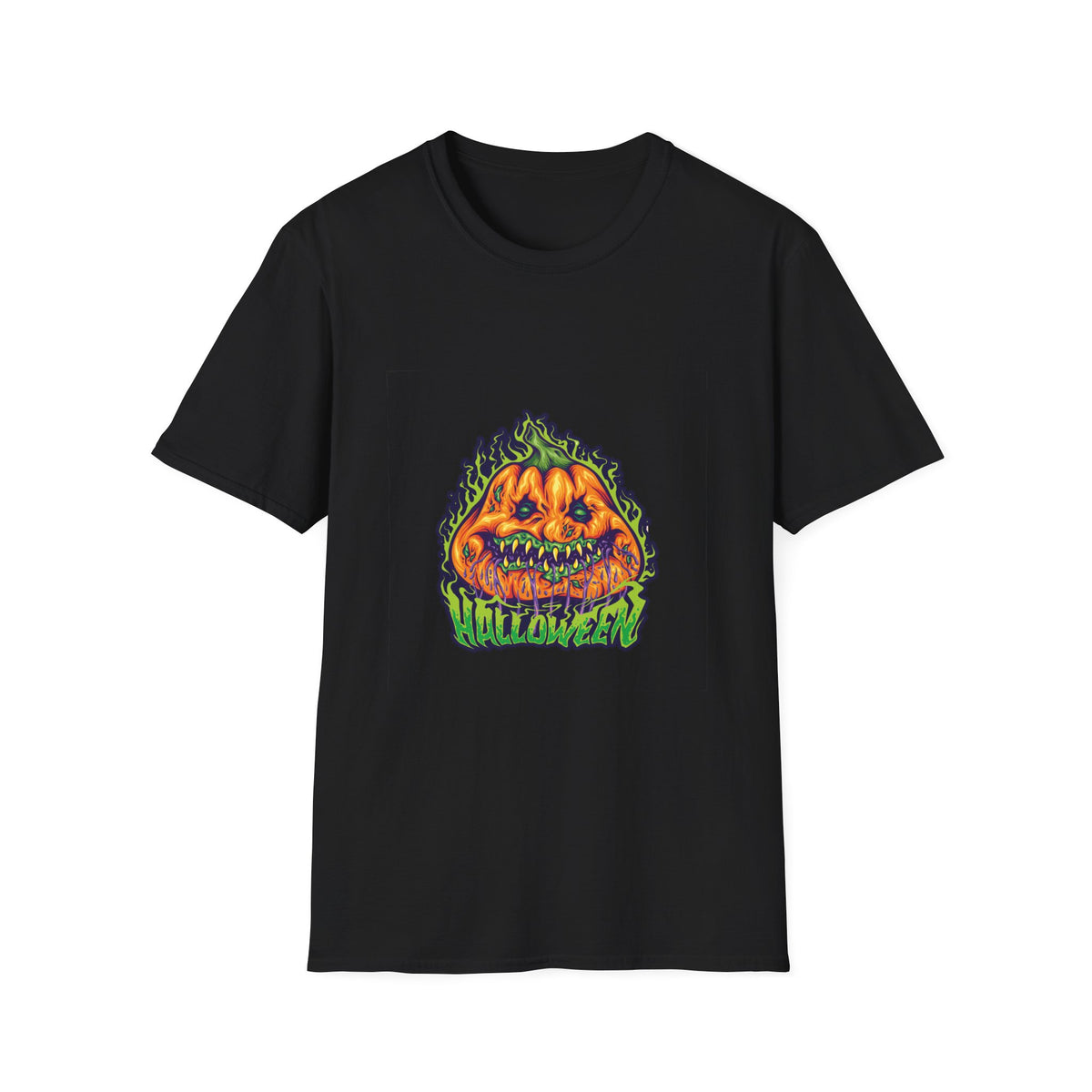 Scary Pumpkin Vintage Halloween T-Shirt