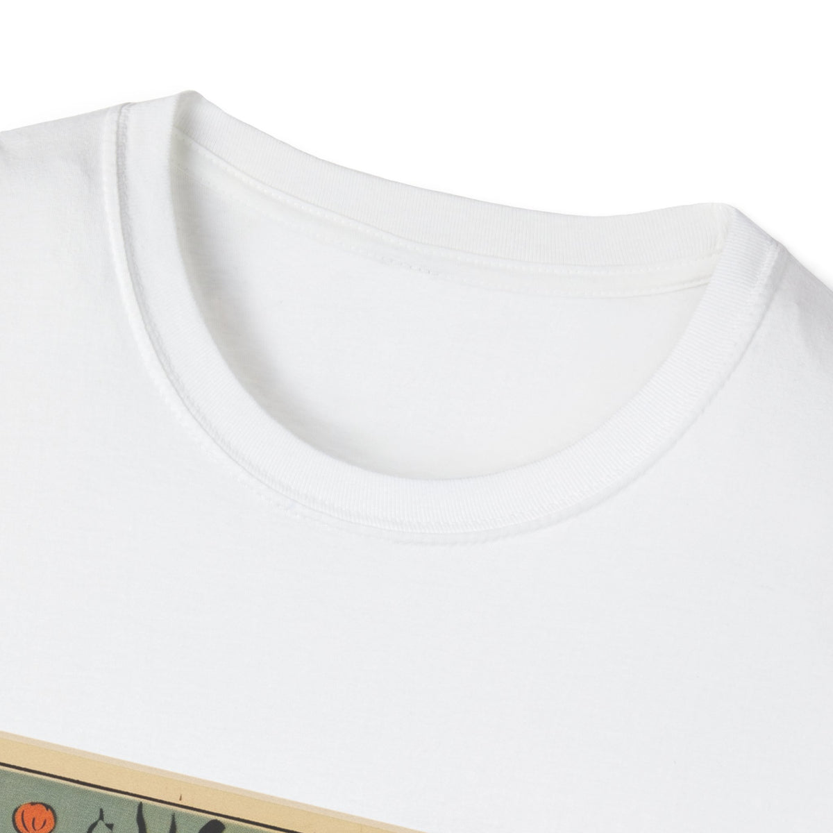 Vintage Ghost and Pumpkin Halloween T-Shirt