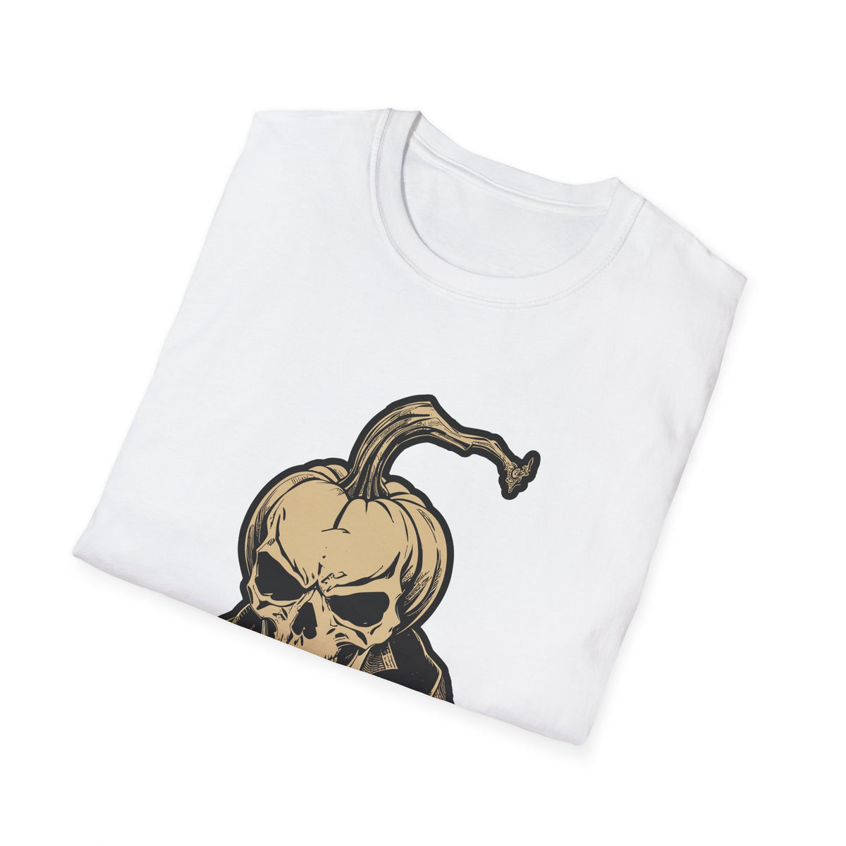 Scary Pumpkin Vintage Halloween T-Shirt