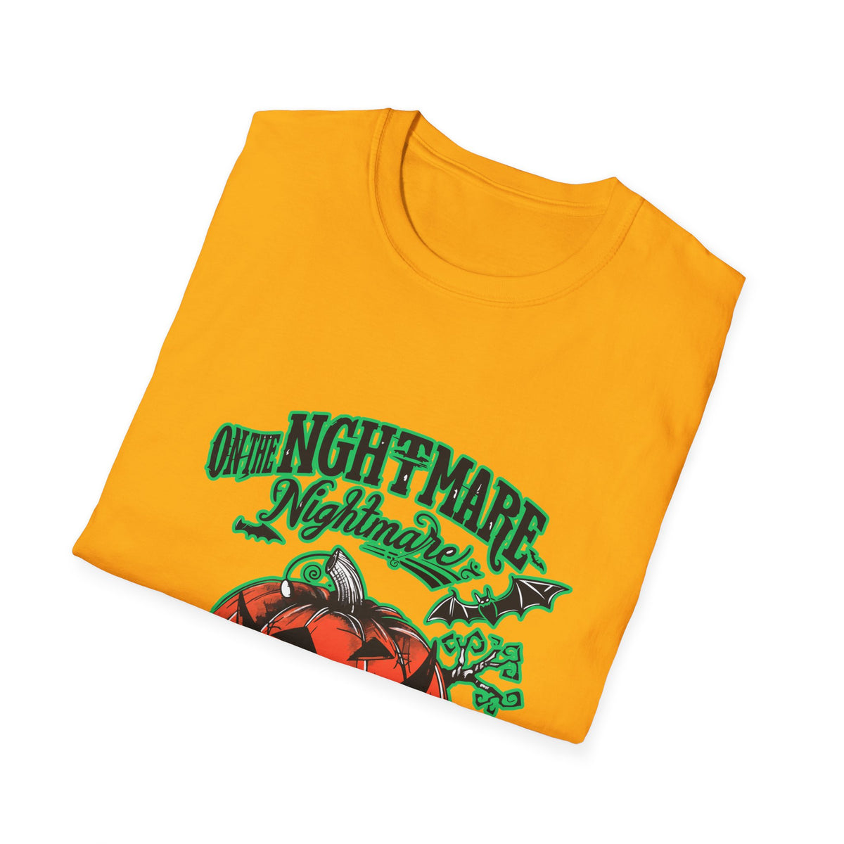 Scary Pumpkin Vintage Halloween T-Shirt