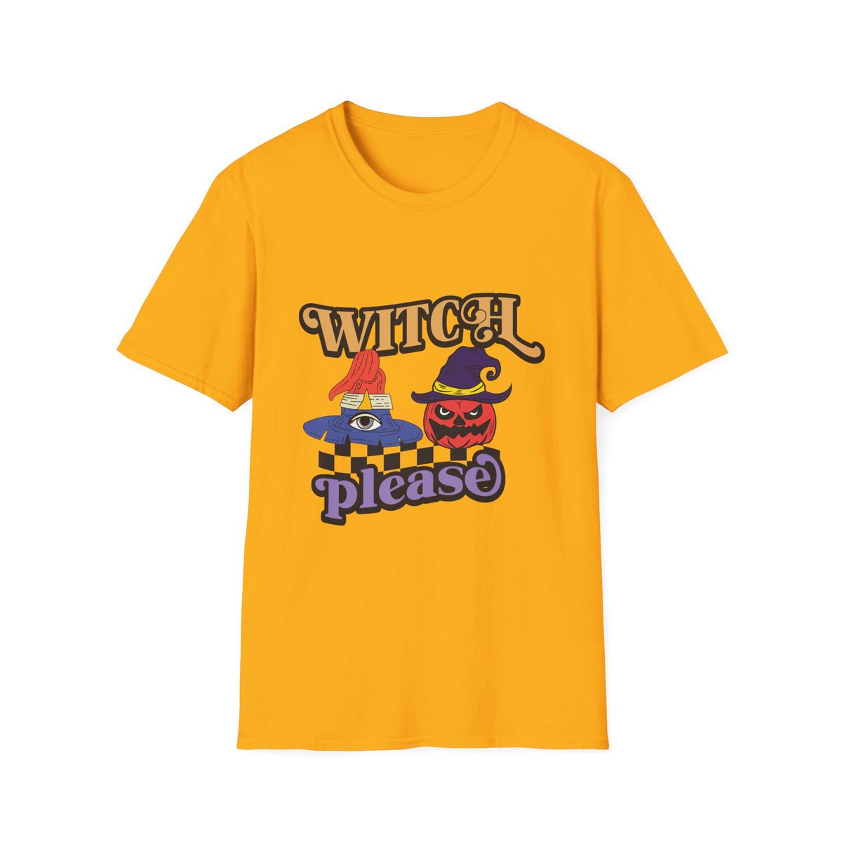 Witch Please Vintage Halloween T-Shirt