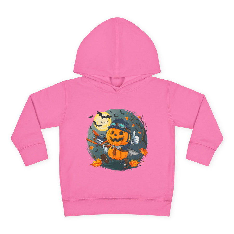 Funny Pumpkin Toddler Hoodie for Halloween