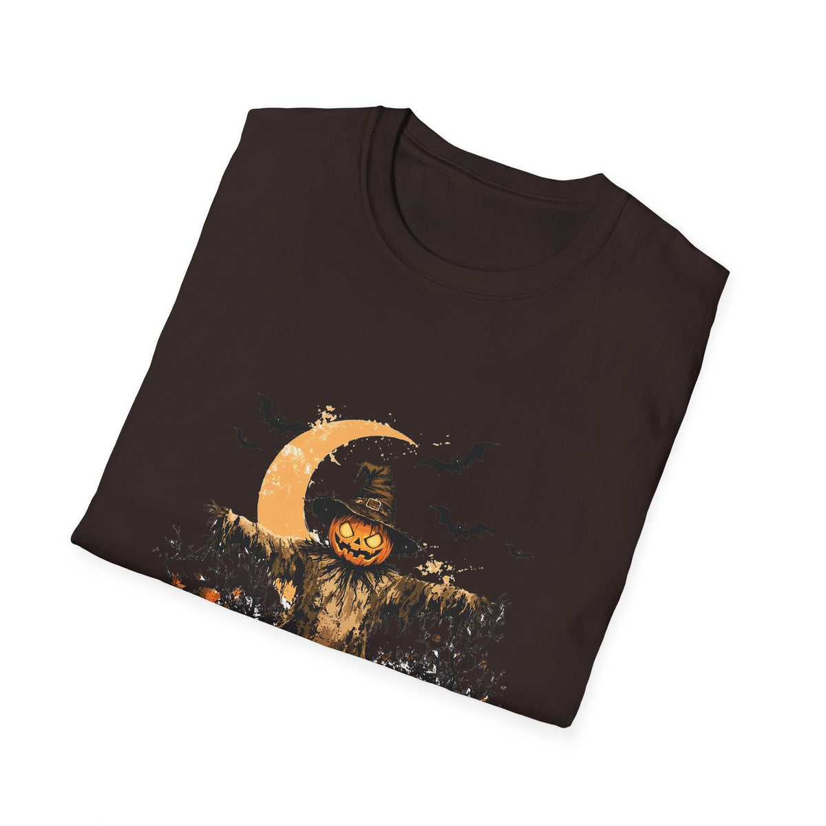Scary Pumpkin Vintage Halloween T-Shirt