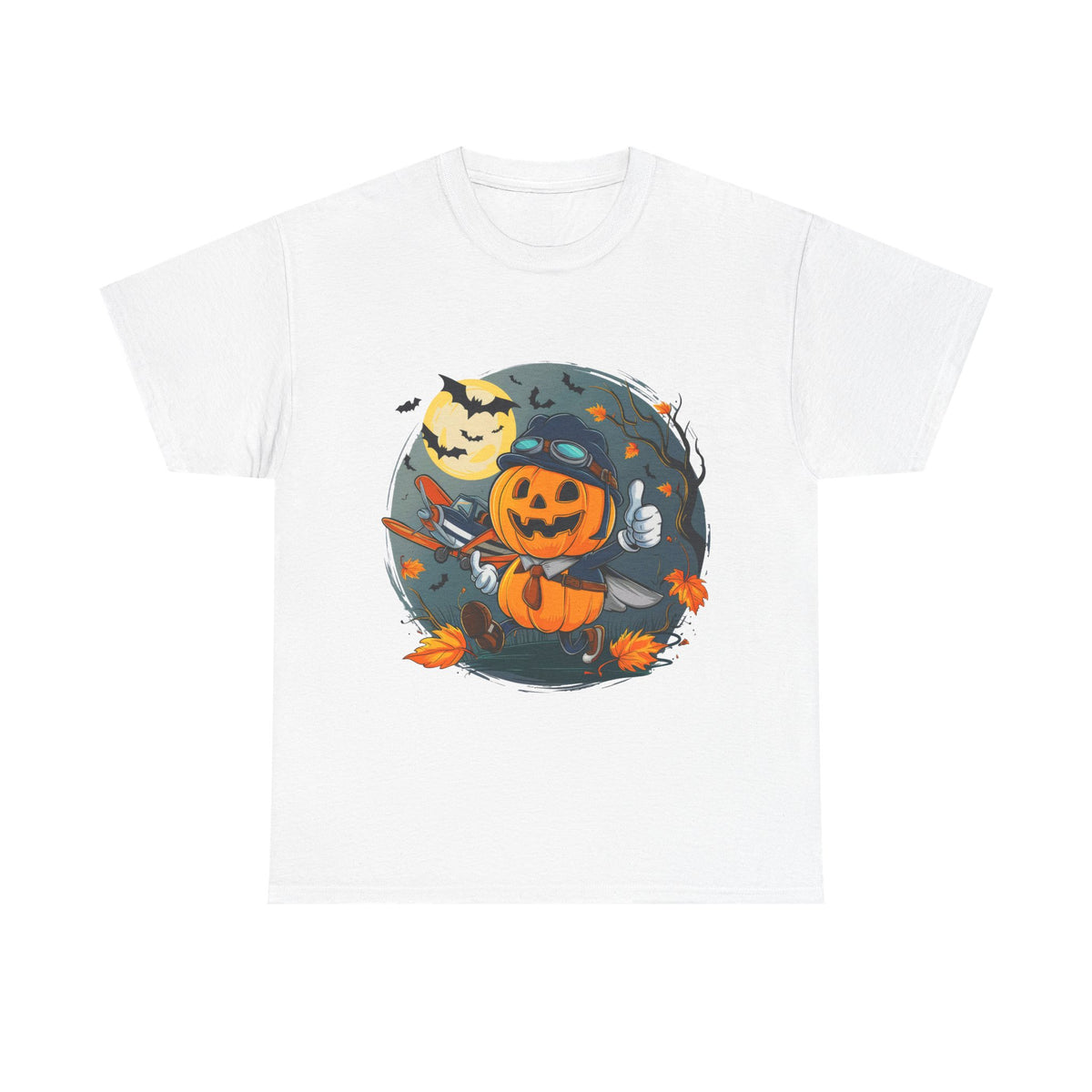 Funny Pumpkin Unisex T-Shirt for Halloween