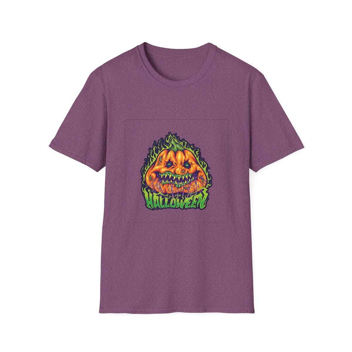 Scary Pumpkin Vintage Halloween T-Shirt