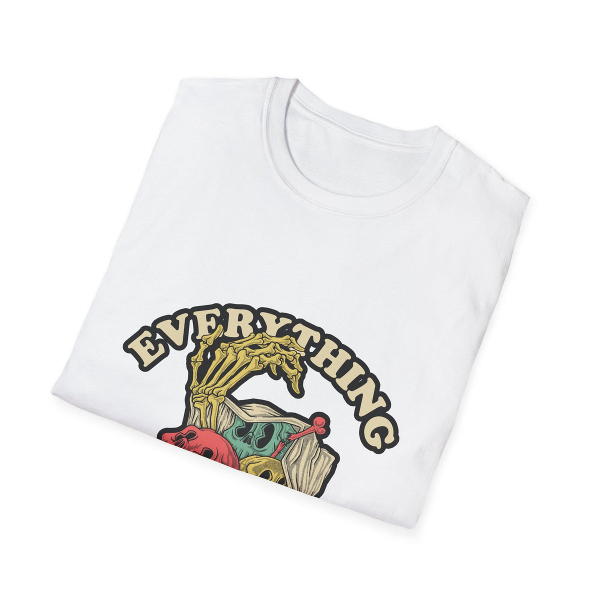 Cute Skeleton Halloween T-Shirt