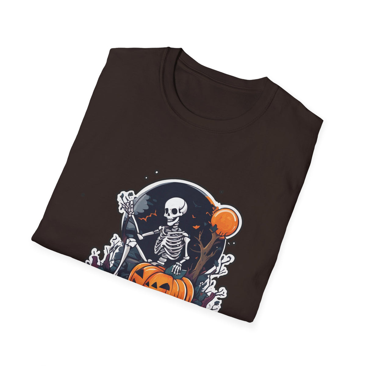 Scary Pumpkin Vintage Halloween T-Shirt