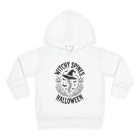 Cute Scary Pumpkin Toddler Hoodie for Halloween
