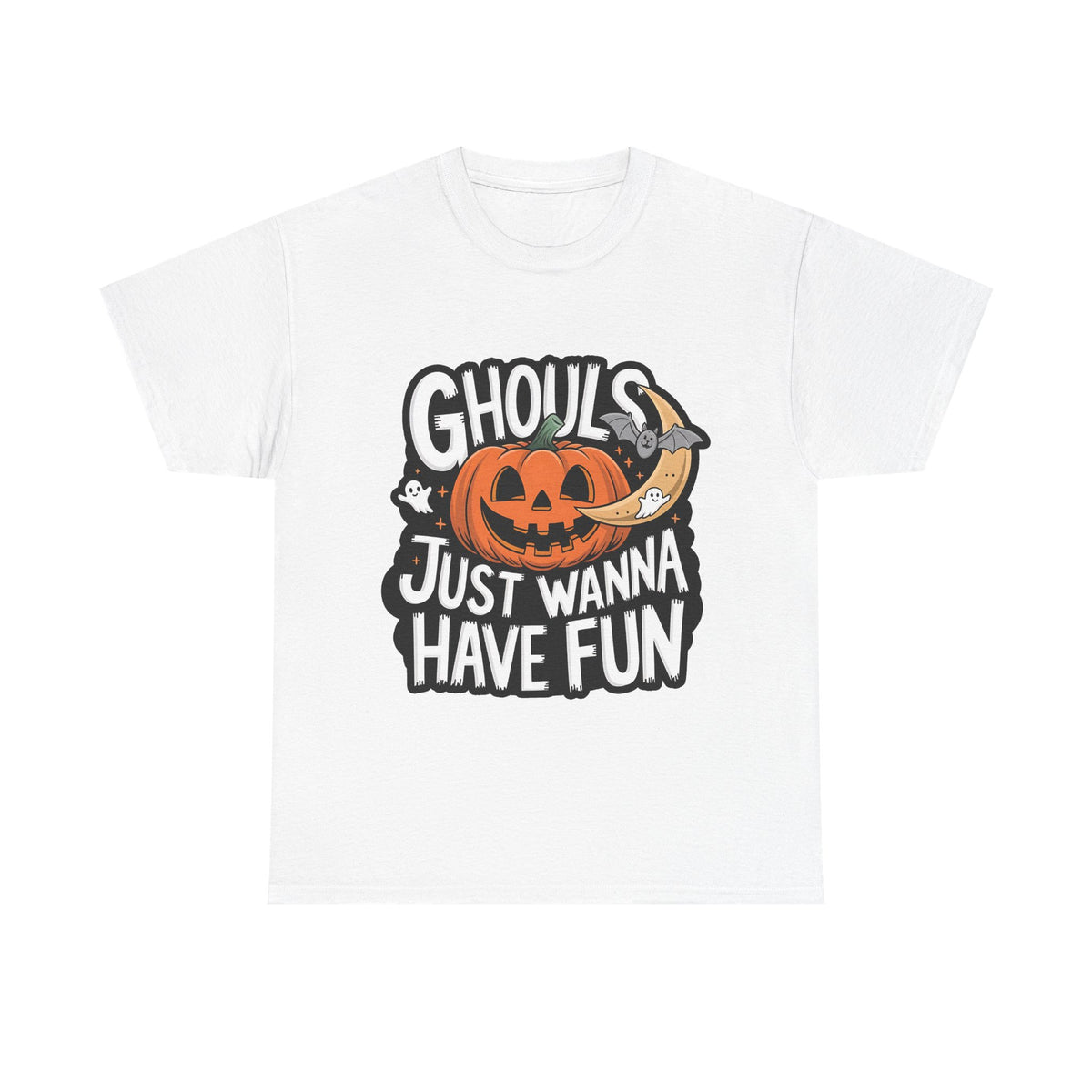Scary Pumpkin Halloween T-Shirt - Vintage Style Unisex Tee