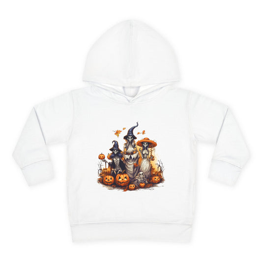 Cute Scary Pumpkin Toddler Hoodie for Halloween