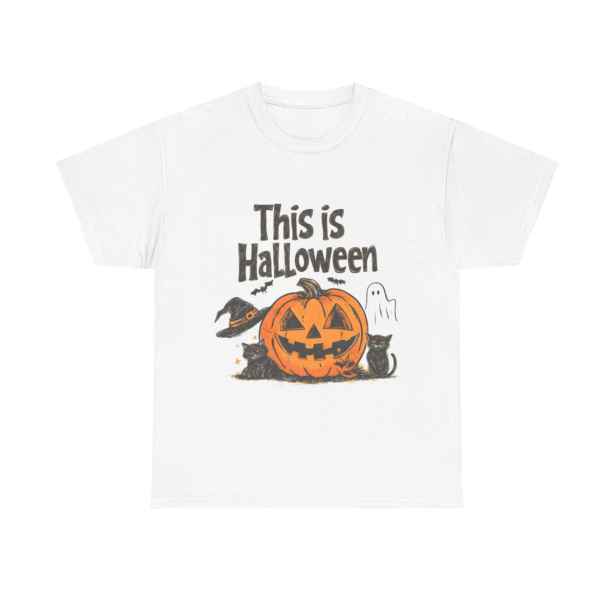 Pumpkin Vintage Halloween T-Shirt