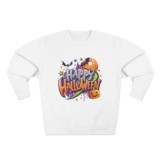 Happy Halloween Spirit Crewneck Sweatshirt