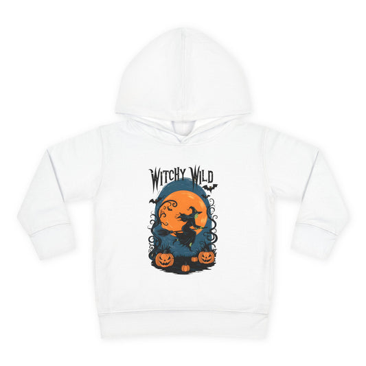 Cute Witch Toddler Hoodie for Halloween