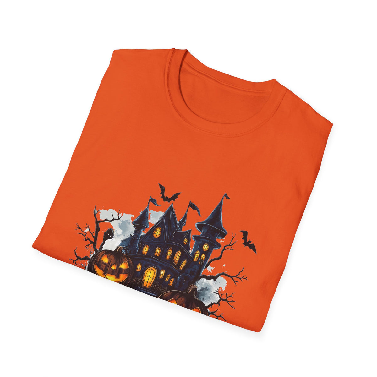 Scary Pumpkin Vintage Halloween T-Shirt