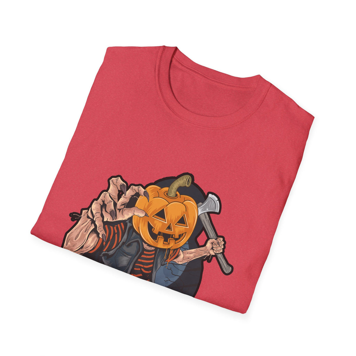 Scary Pumpkin Vintage Halloween T-Shirt
