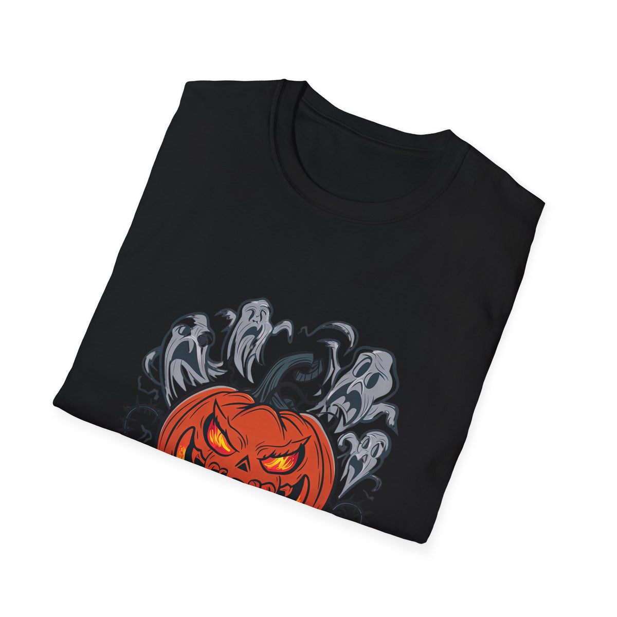Scary Pumpkin Halloween T-Shirt