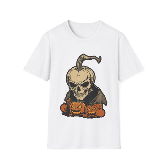 Halloween Spirit Scary Vintage Pumpkin T-Shirt