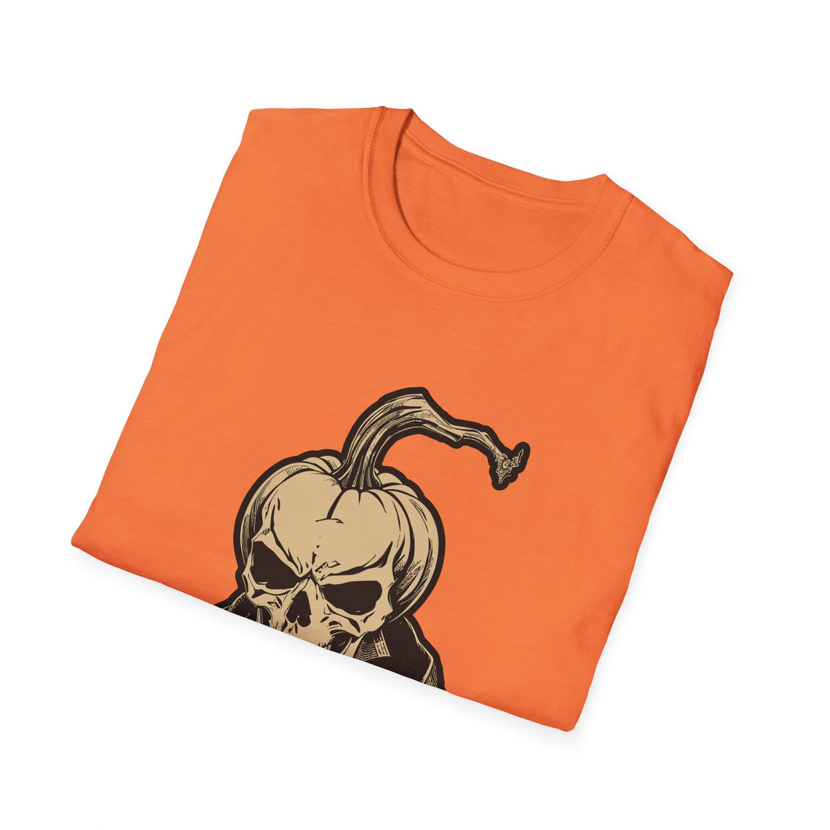 Scary Pumpkin Vintage Halloween T-Shirt
