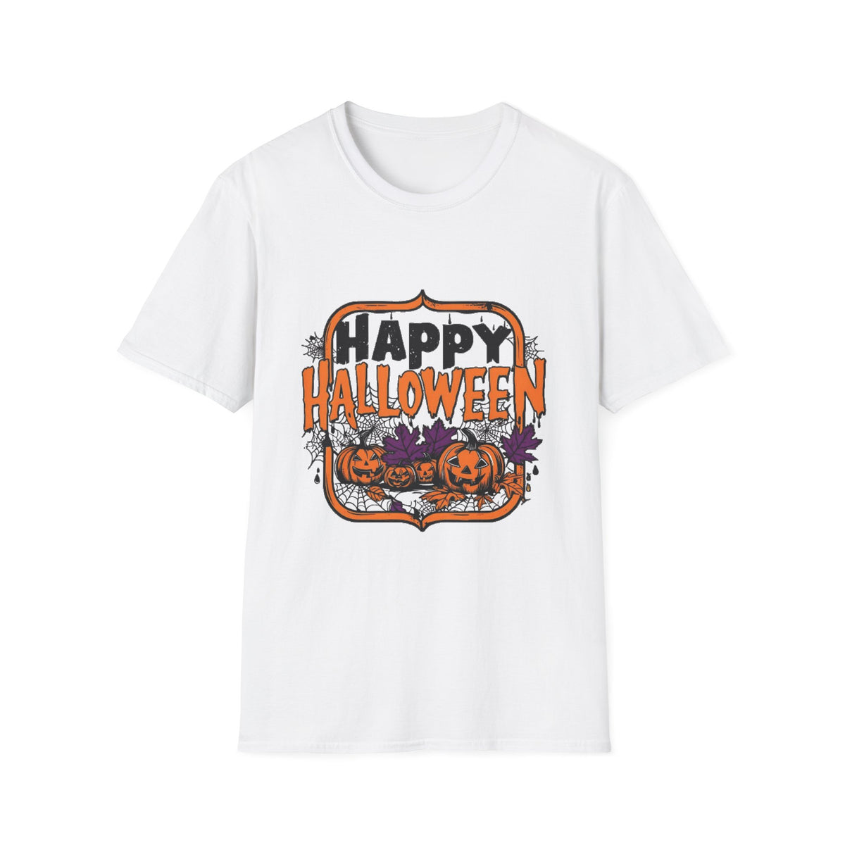 Scary Pumpkin Vintage Halloween T-Shirt