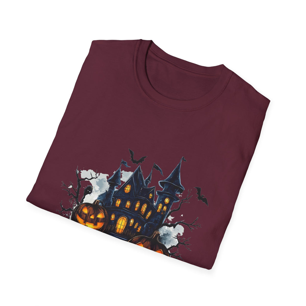 Scary Pumpkin Vintage Halloween T-Shirt