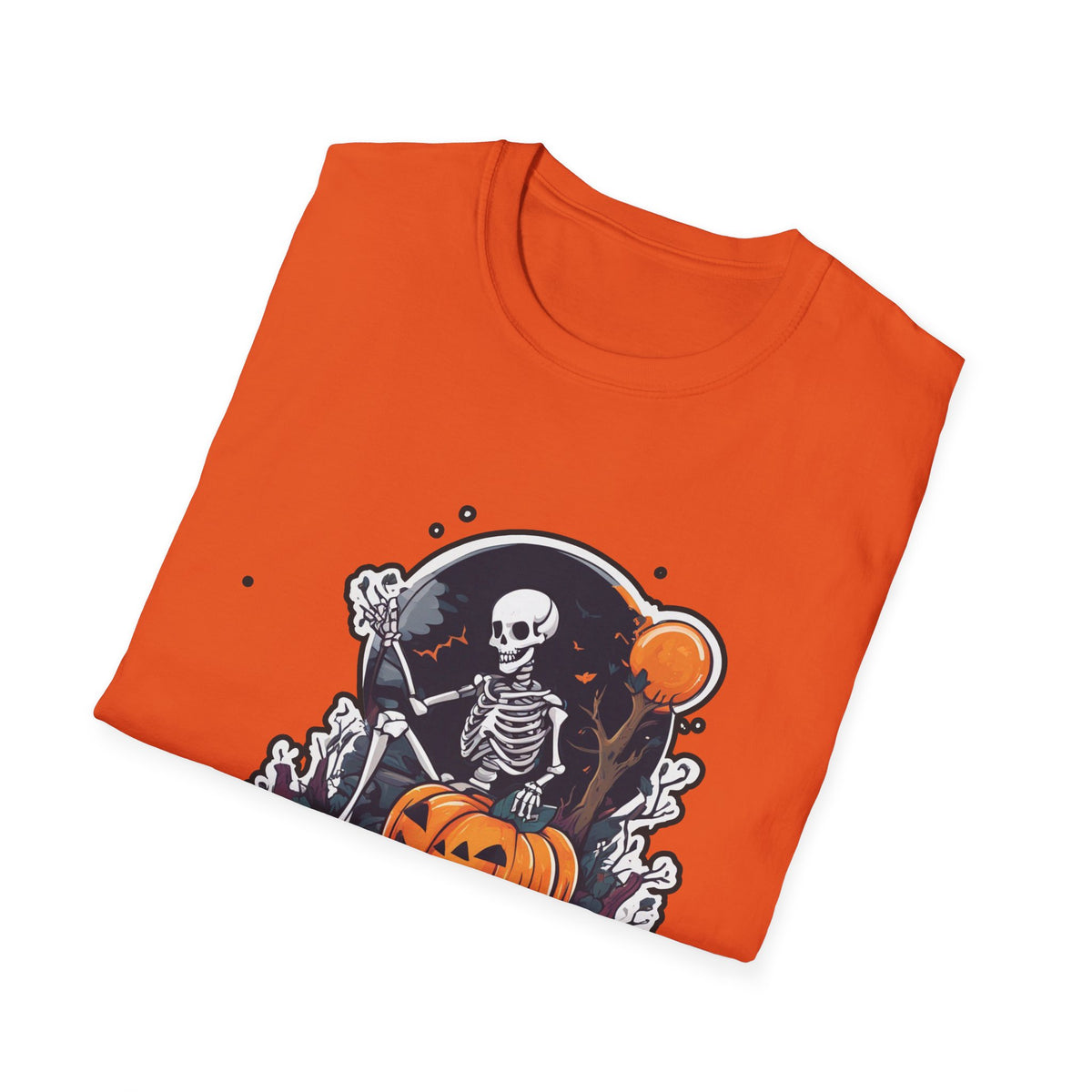 Scary Pumpkin Vintage Halloween T-Shirt