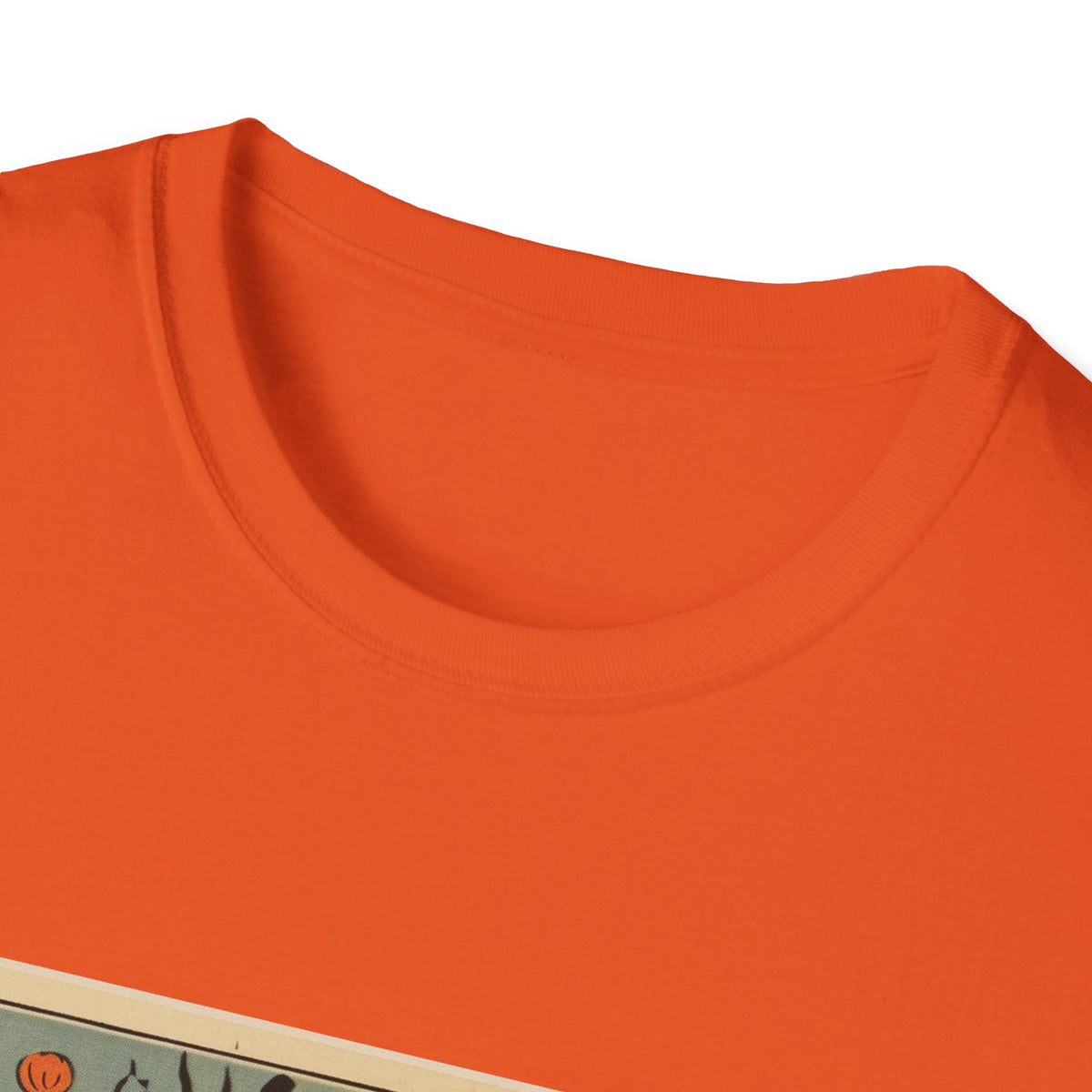 Vintage Ghost and Pumpkin Halloween T-Shirt