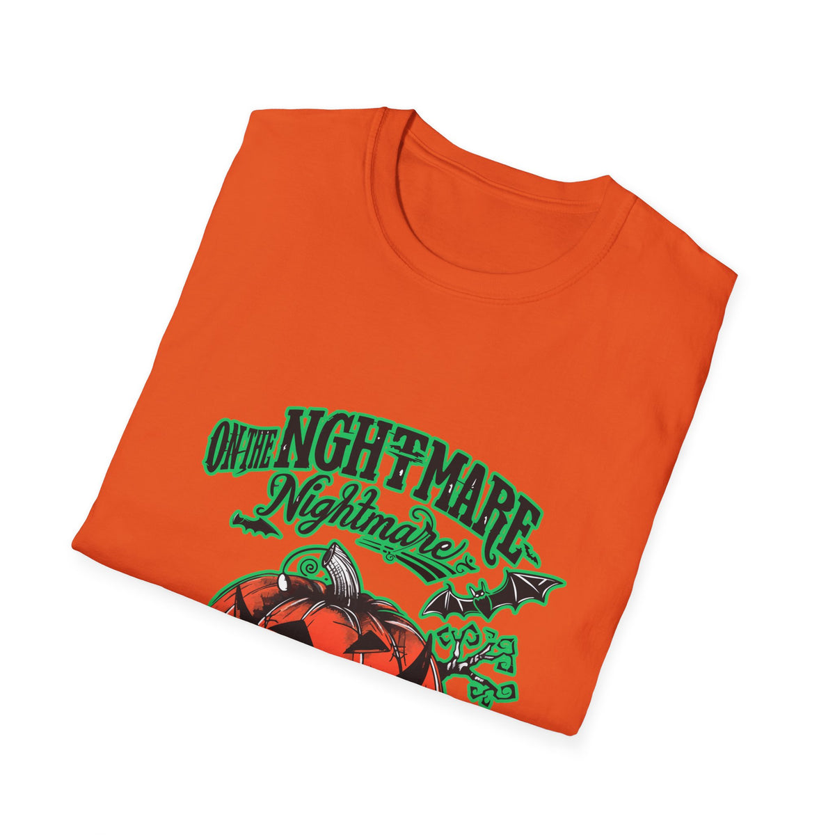 Scary Pumpkin Vintage Halloween T-Shirt