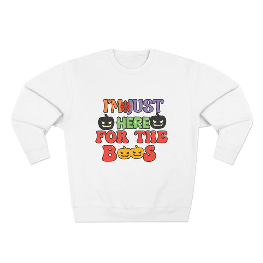 Cute Ghost Crewneck Sweatshirt for Halloween