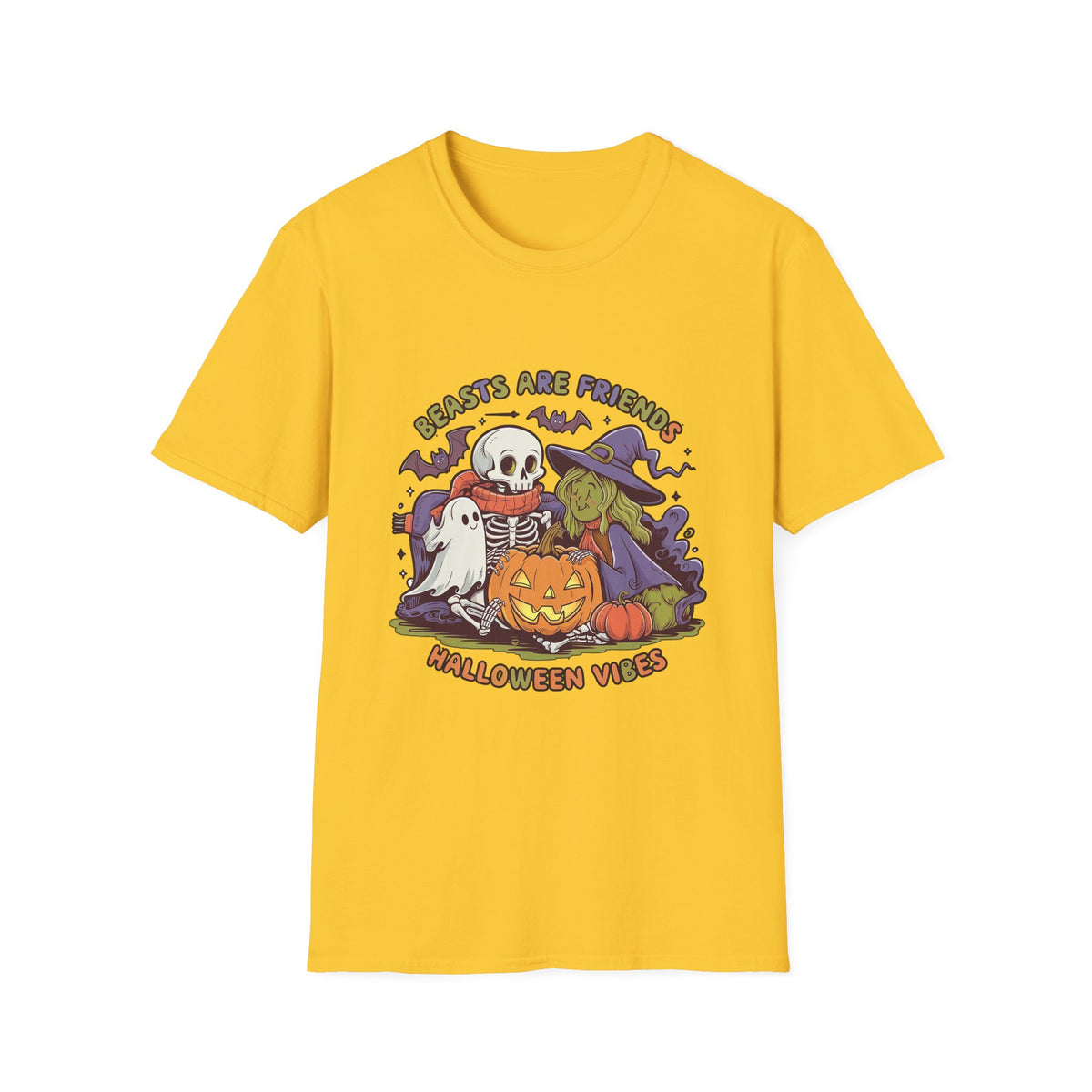 Bears Are Friends Vintage Halloween T-Shirt