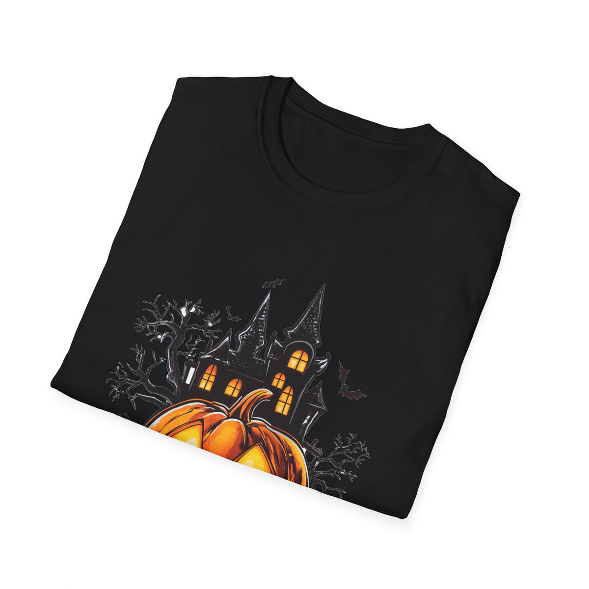 Scary Pumpkin Vintage Halloween T-Shirt