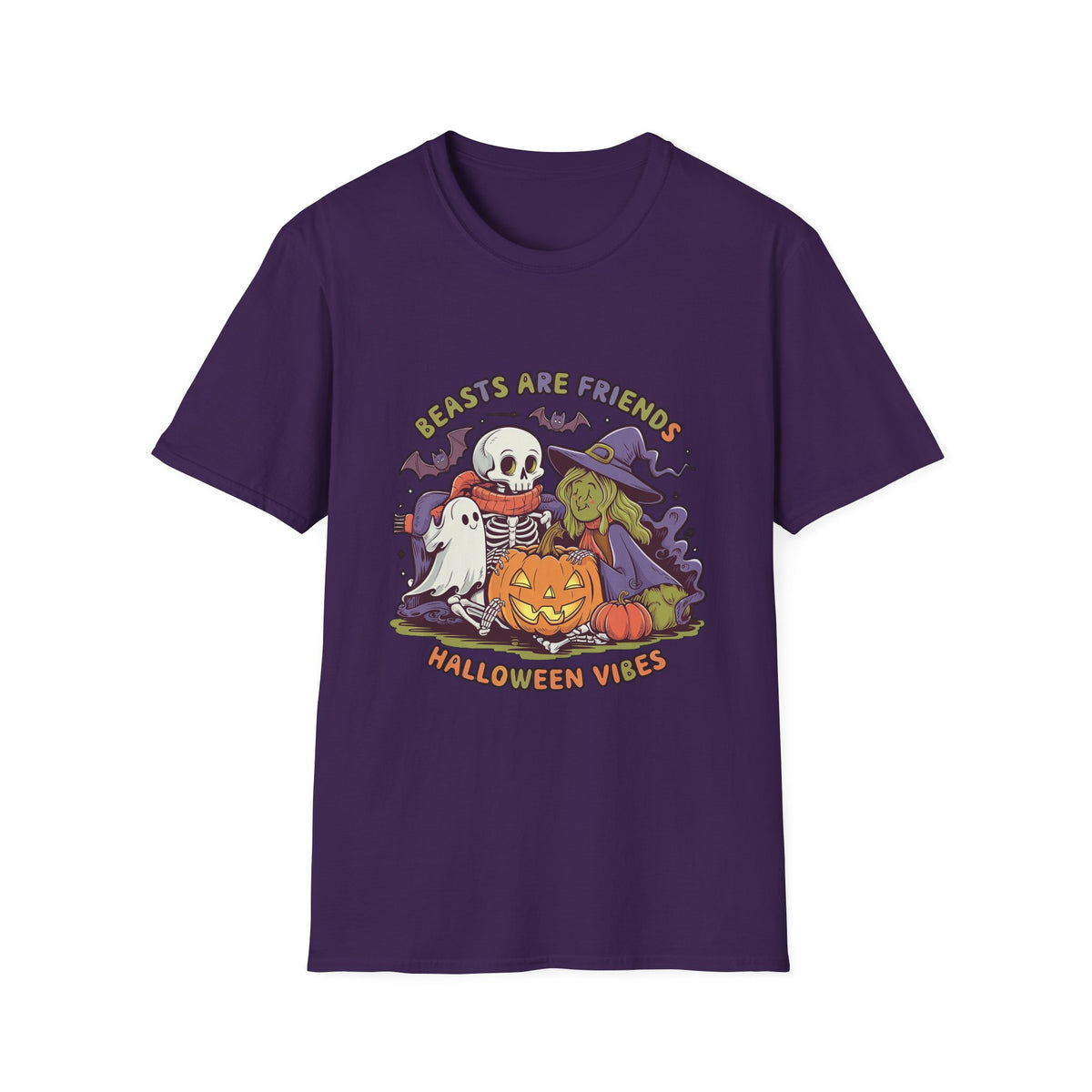Bears Are Friends Vintage Halloween T-Shirt