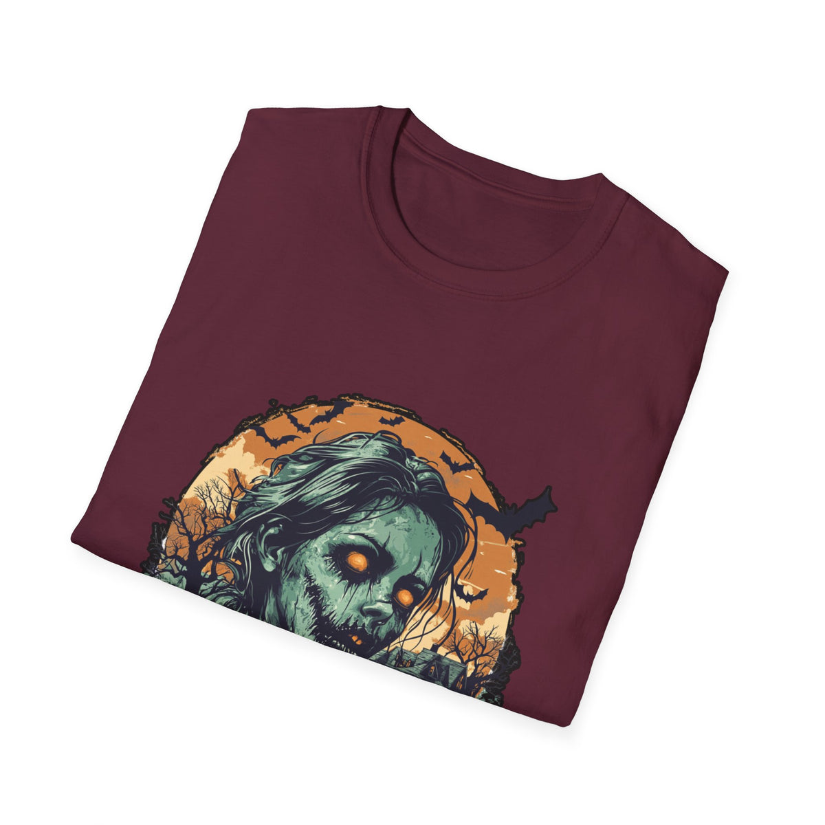 Scary Pumpkin Vintage Halloween T-Shirt