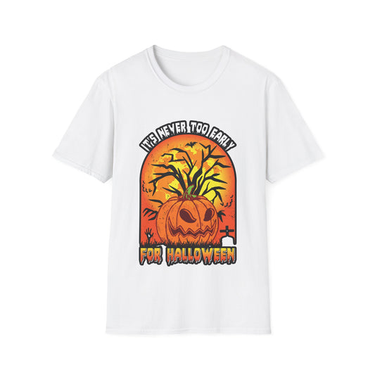 Scary Pumpkin Halloween T-Shirt