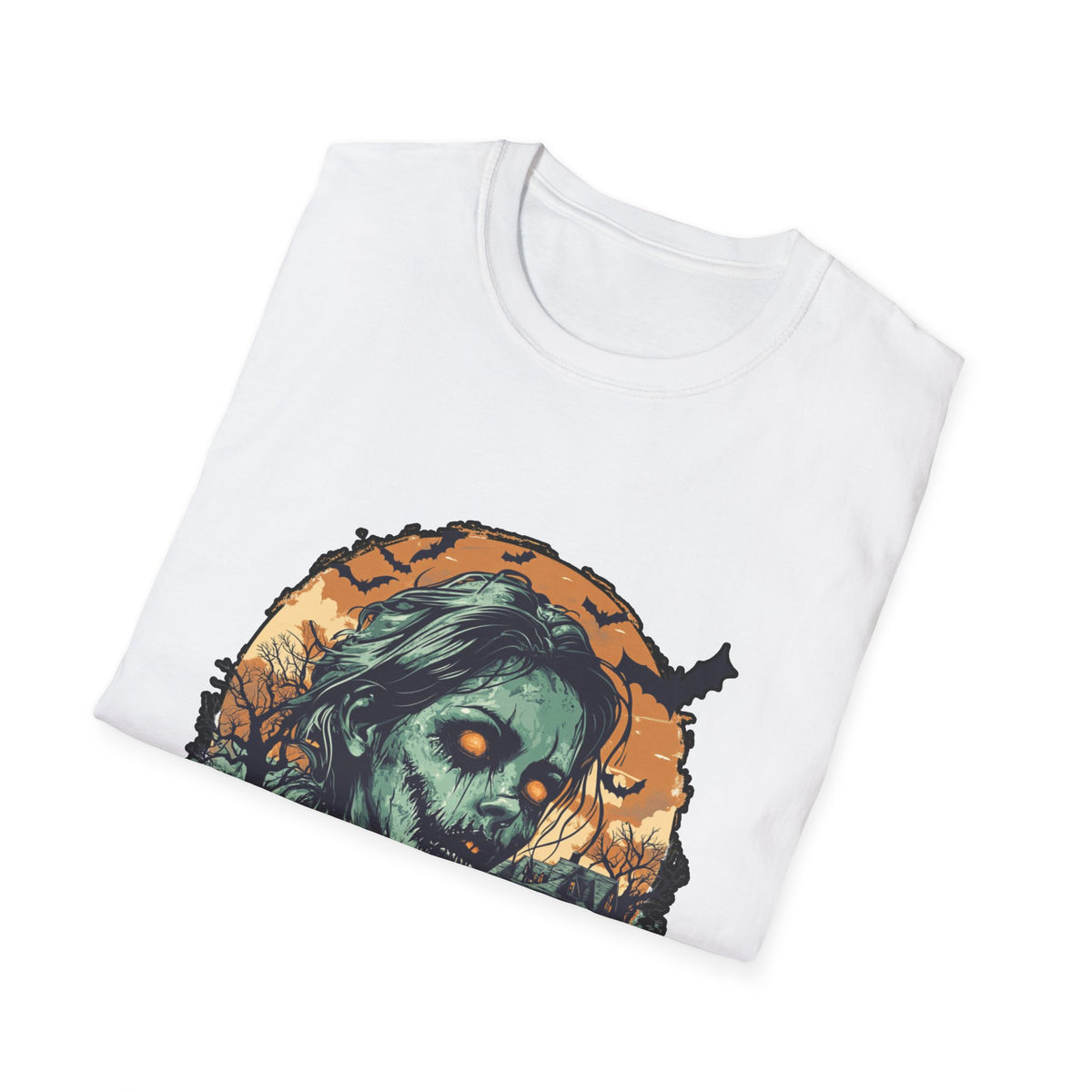 Scary Pumpkin Vintage Halloween T-Shirt