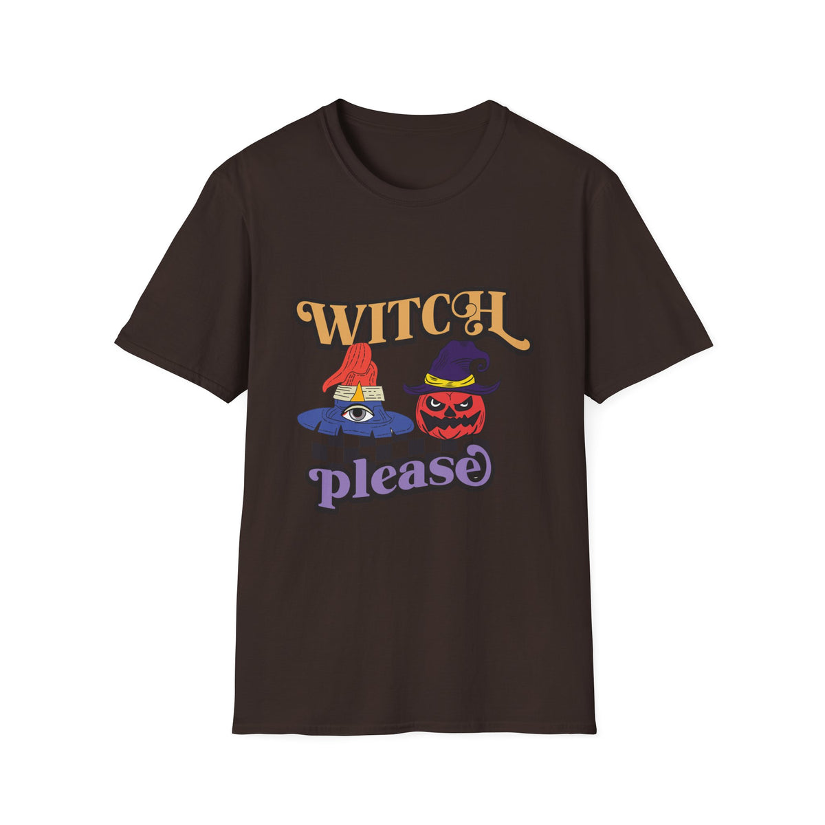 Witch Please Vintage Halloween T-Shirt