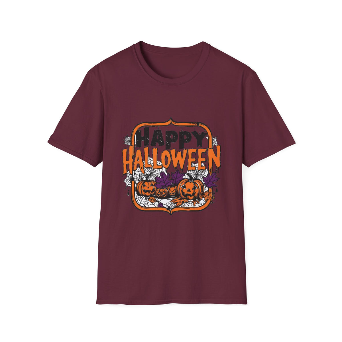 Scary Pumpkin Vintage Halloween T-Shirt