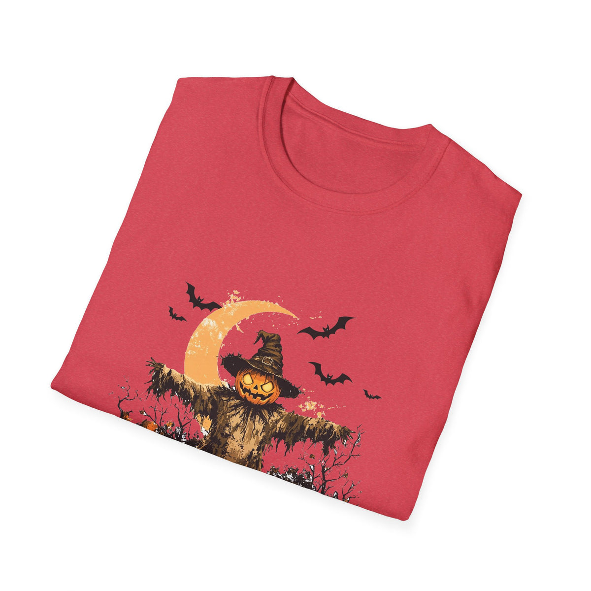 Scary Pumpkin Vintage Halloween T-Shirt