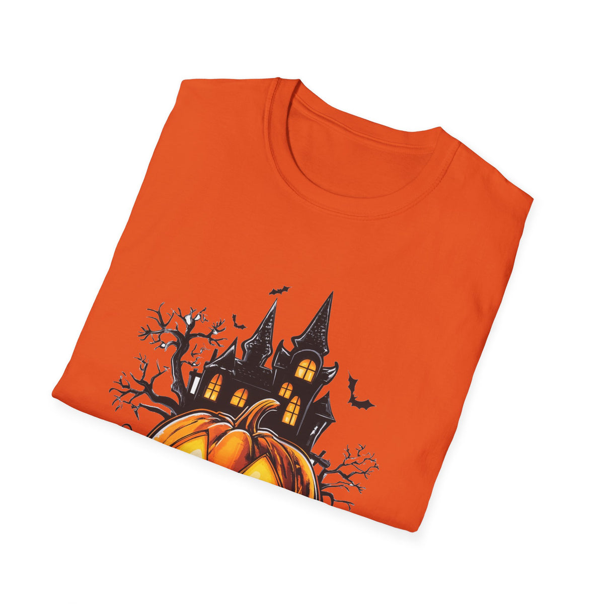 Scary Pumpkin Vintage Halloween T-Shirt