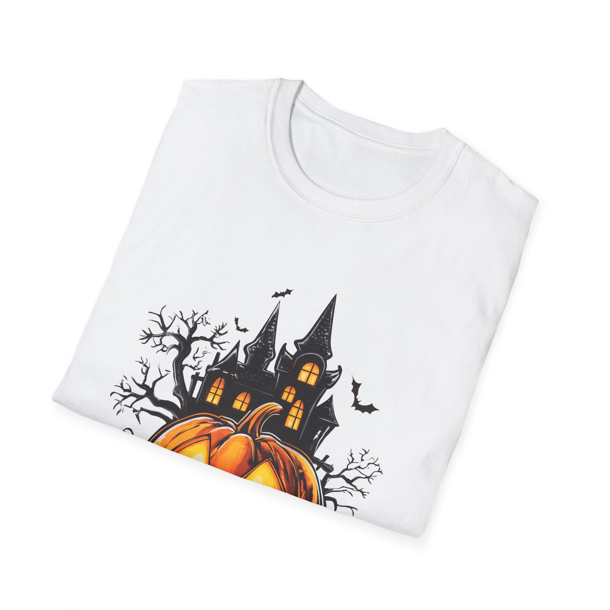 Scary Pumpkin Vintage Halloween T-Shirt