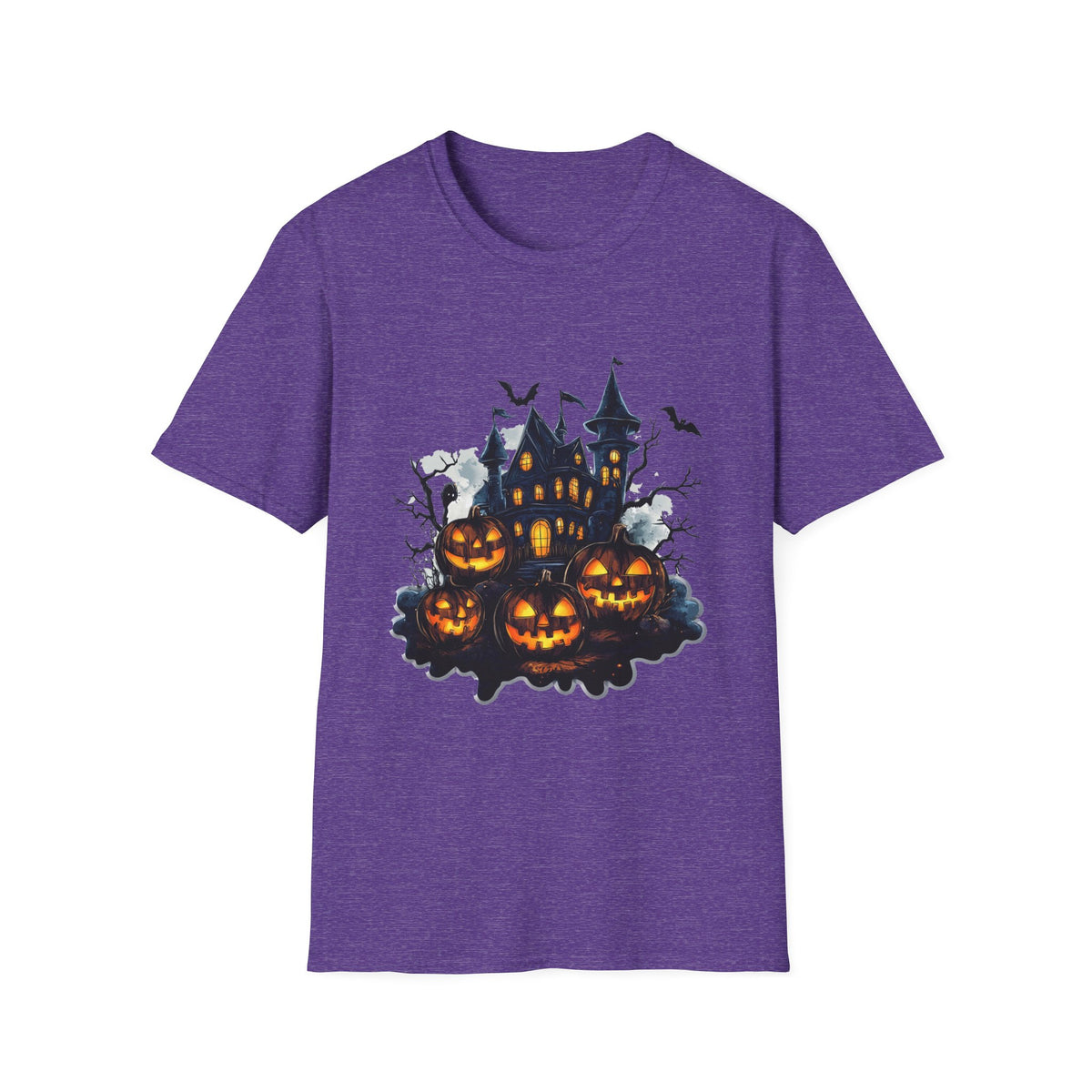 Scary Pumpkin Vintage Halloween T-Shirt