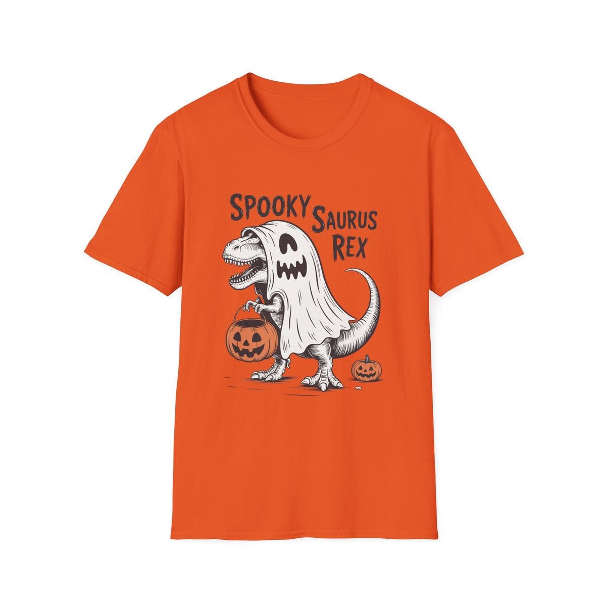 Spooky Saurus Rex Halloween T-Shirt