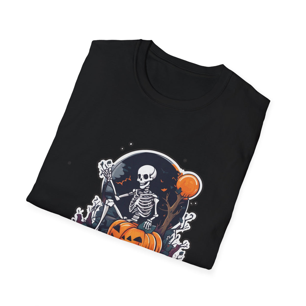 Scary Pumpkin Vintage Halloween T-Shirt