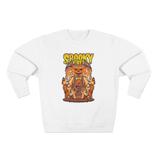 Spoonky Vibes Halloween Crewneck Sweatshirt