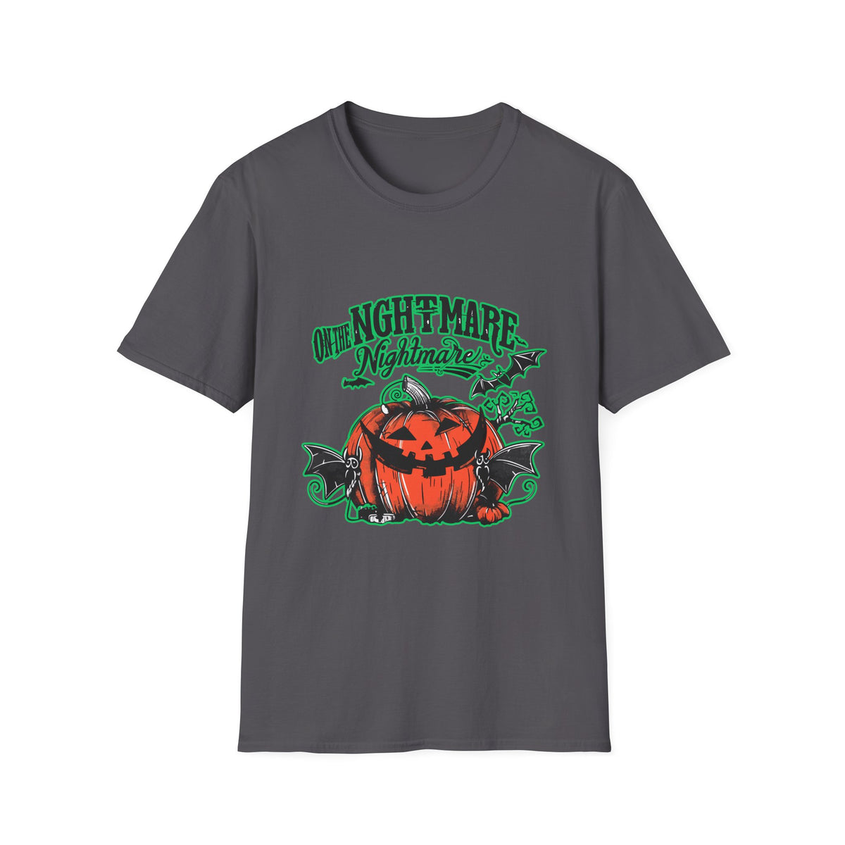 Scary Pumpkin Vintage Halloween T-Shirt