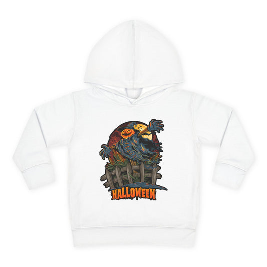 Pumpkin Halloween Cute Scary Toddler Hoodie