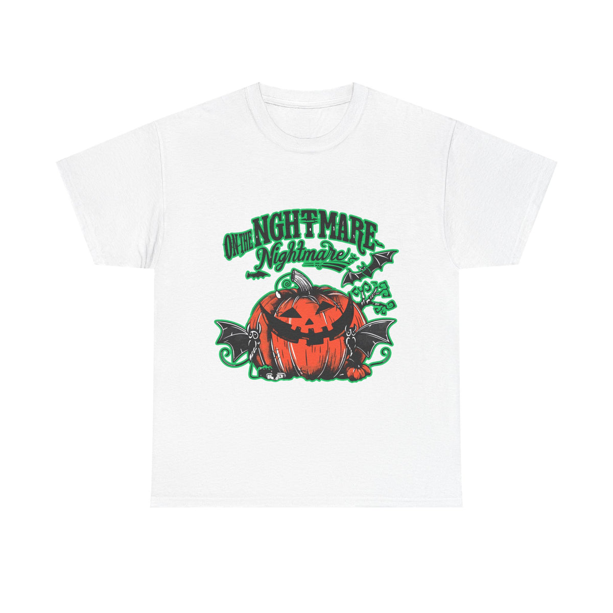 Scary Pumpkin Unisex T-Shirt for Halloween Fun