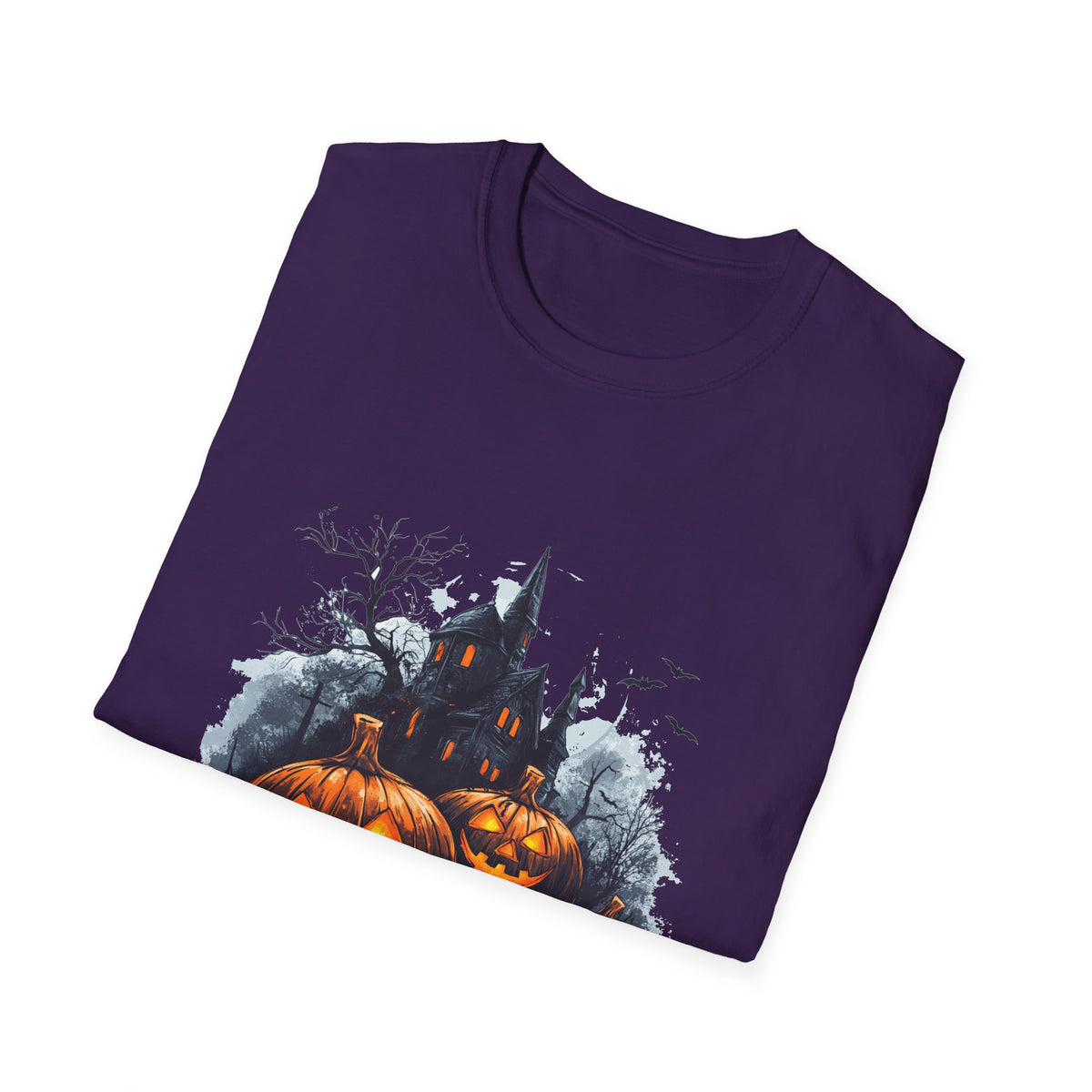 Scary Pumpkin Vintage Halloween T-Shirt