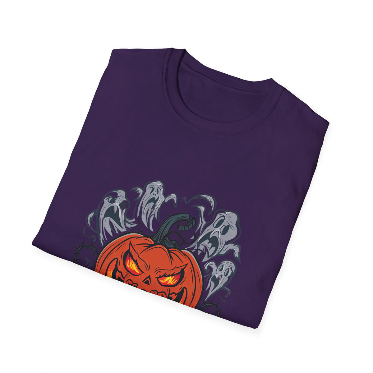 Scary Pumpkin Halloween T-Shirt
