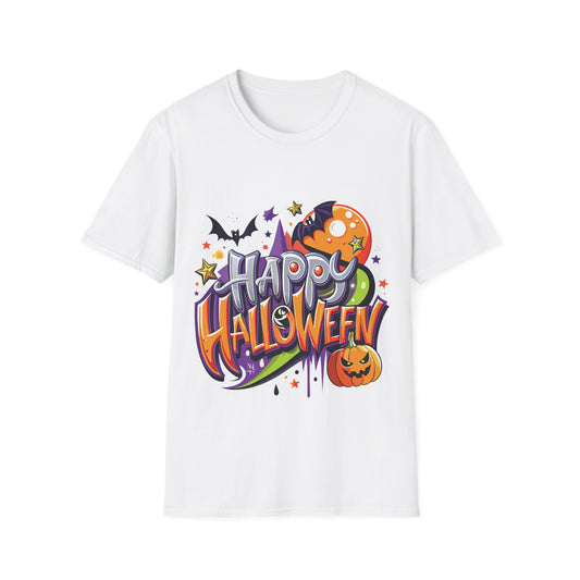 Vintage Happy Halloween Pumpkin T-Shirt