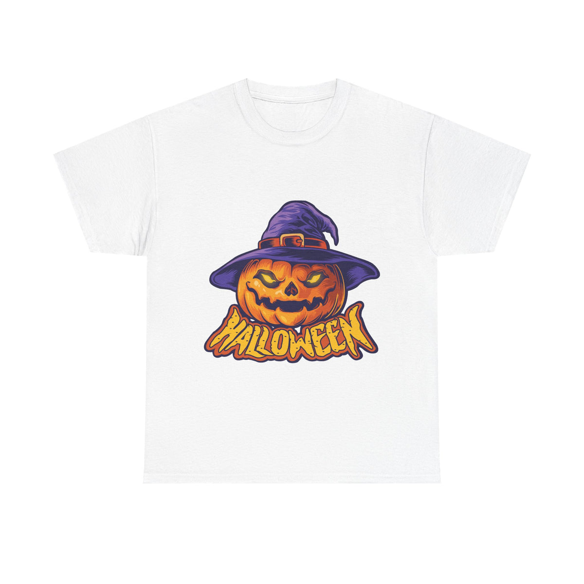 Scary Pumpkin Unisex T-Shirt for Halloween